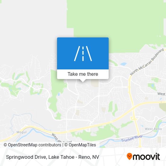 Mapa de Springwood Drive