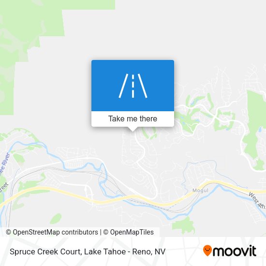 Mapa de Spruce Creek Court
