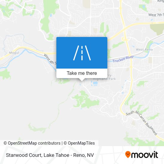 Starwood Court map