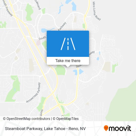 Steamboat Parkway map