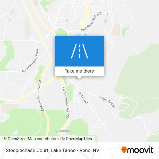 Mapa de Steeplechase Court