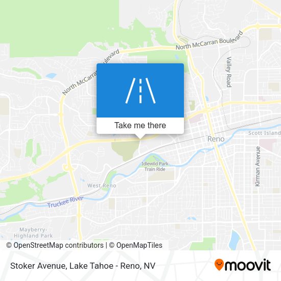 Stoker Avenue map