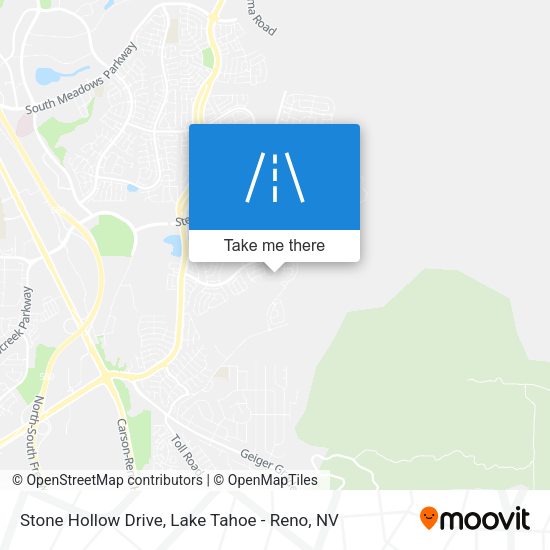 Mapa de Stone Hollow Drive