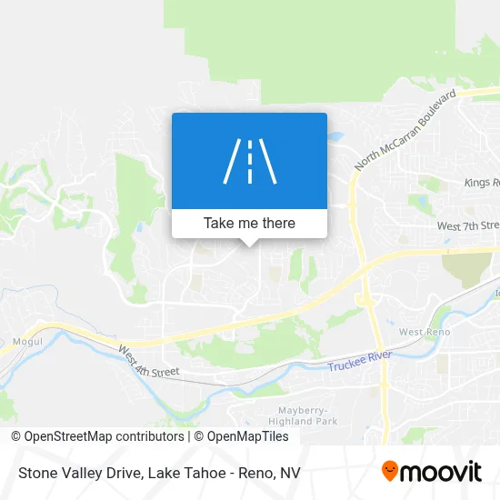 Stone Valley Drive map