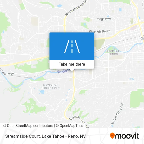 Streamside Court map