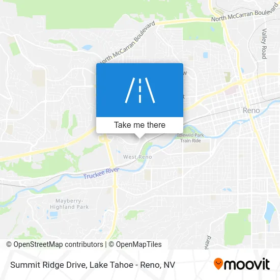 Summit Ridge Drive map