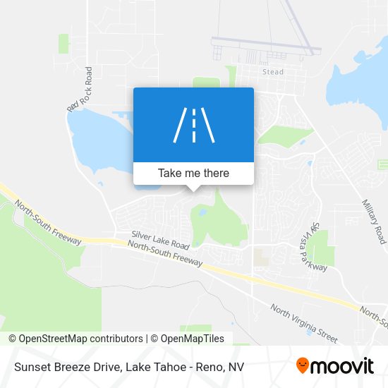 Mapa de Sunset Breeze Drive