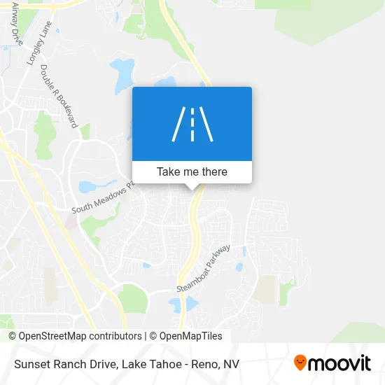 Sunset Ranch Drive map