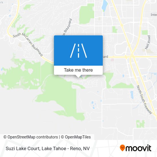 Mapa de Suzi Lake Court