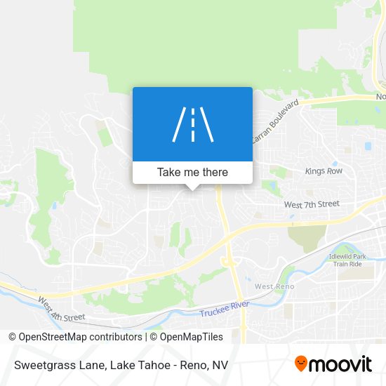 Sweetgrass Lane map