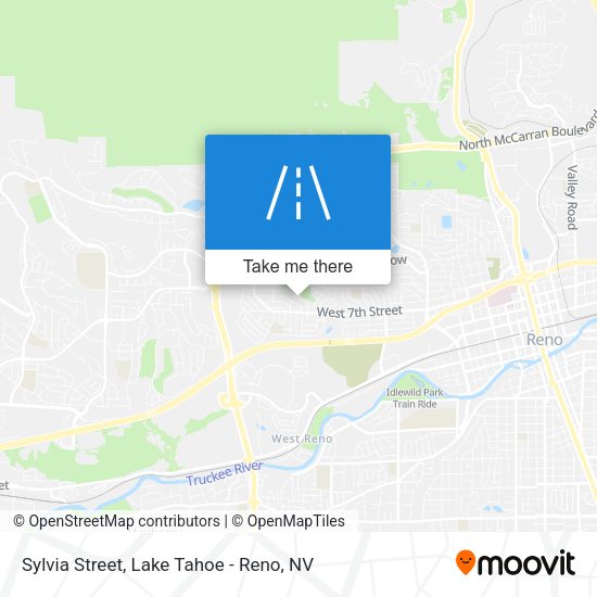 Sylvia Street map