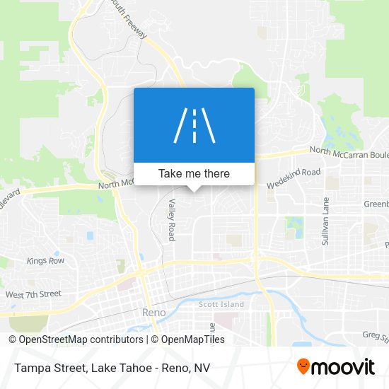 Tampa Street map