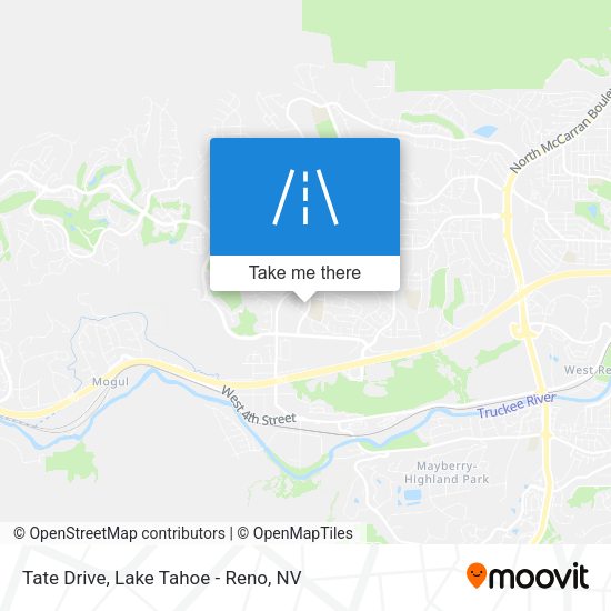 Mapa de Tate Drive