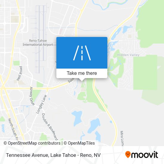 Tennessee Avenue map