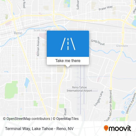 Terminal Way map