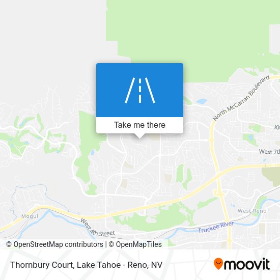 Thornbury Court map