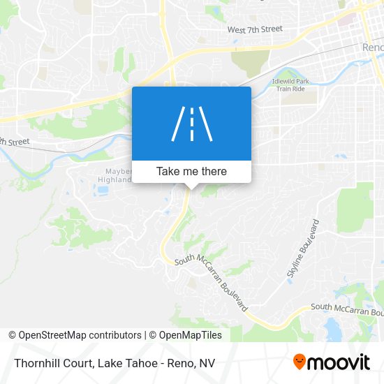 Mapa de Thornhill Court