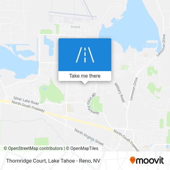 Mapa de Thornridge Court