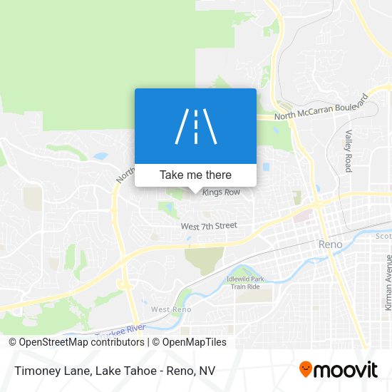 Mapa de Timoney Lane