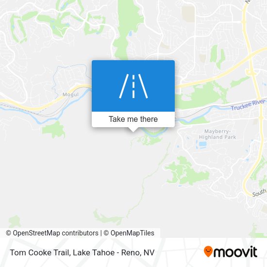 Tom Cooke Trail map