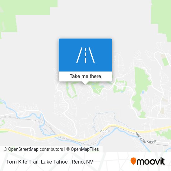 Mapa de Tom Kite Trail