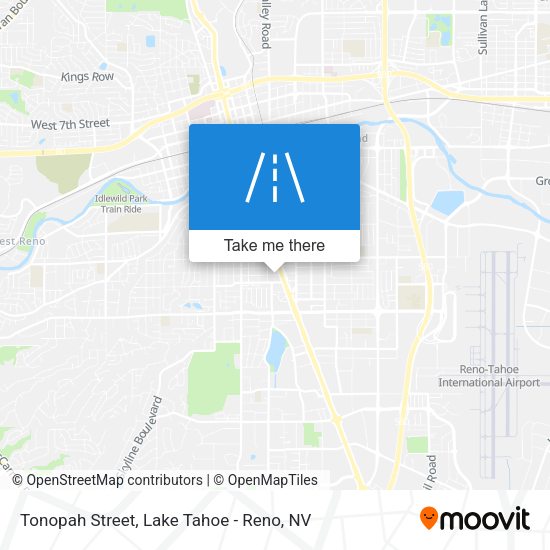 Tonopah Street map