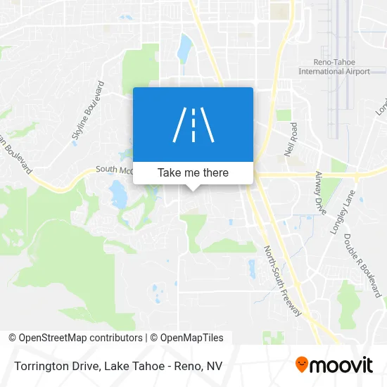 Torrington Drive map
