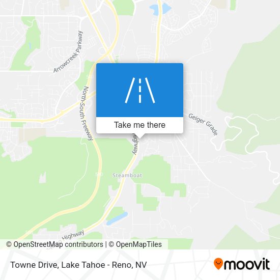Mapa de Towne Drive