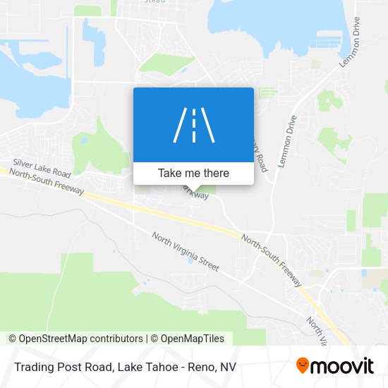 Mapa de Trading Post Road