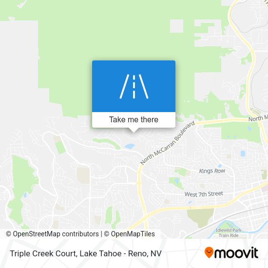 Triple Creek Court map