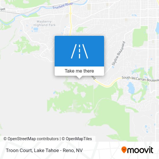 Troon Court map