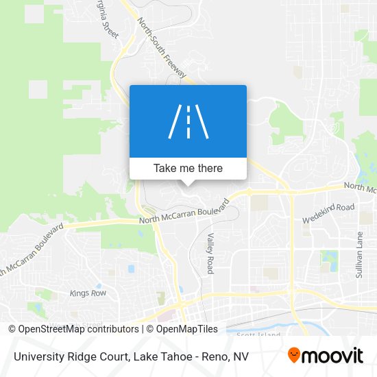 Mapa de University Ridge Court