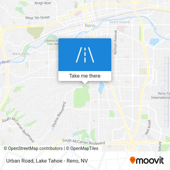 Mapa de Urban Road