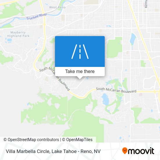 Mapa de Villa Marbella Circle