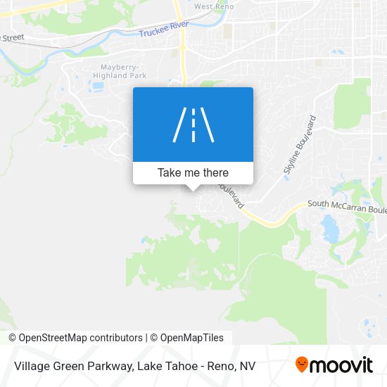 Village Green Parkway map