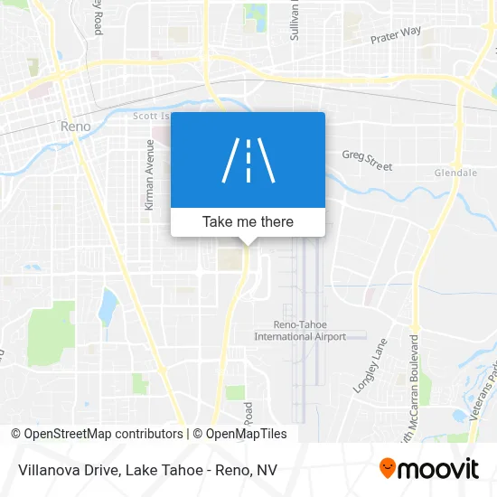 Villanova Drive map