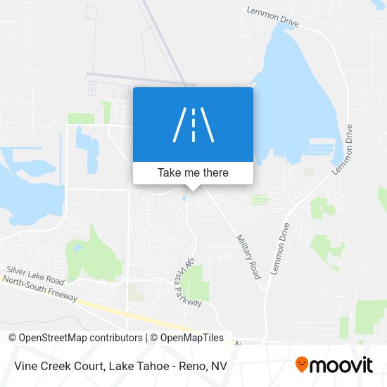 Vine Creek Court map