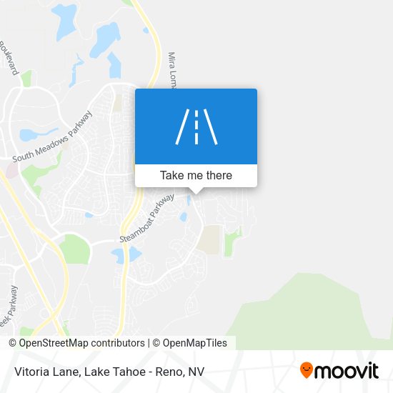 Vitoria Lane map