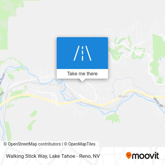 Mapa de Walking Stick Way