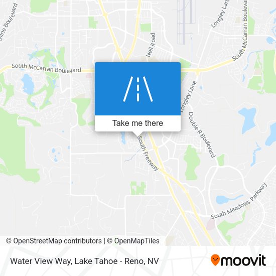 Water View Way map