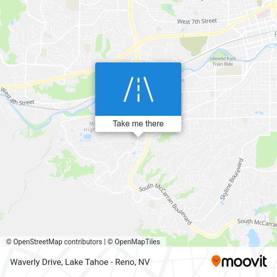 Mapa de Waverly Drive
