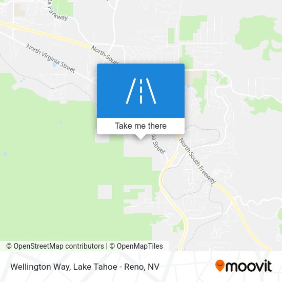 Wellington Way map