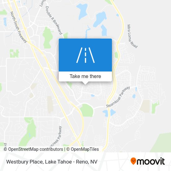 Westbury Place map