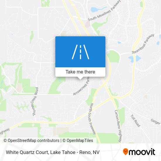 White Quartz Court map