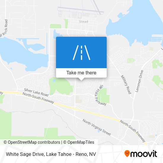 White Sage Drive map