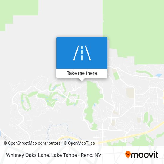 Mapa de Whitney Oaks Lane