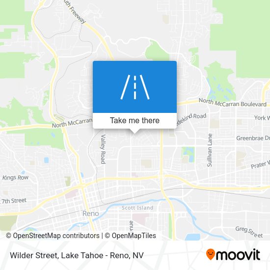 Wilder Street map