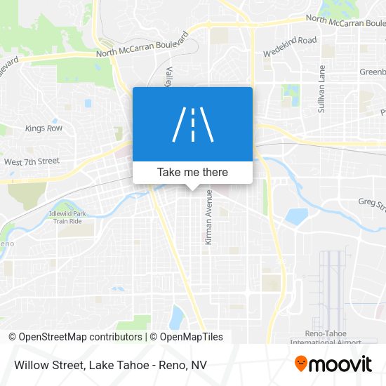 Willow Street map