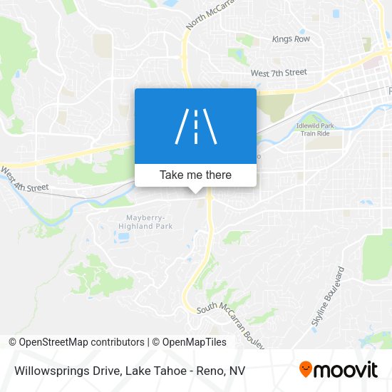 Willowsprings Drive map