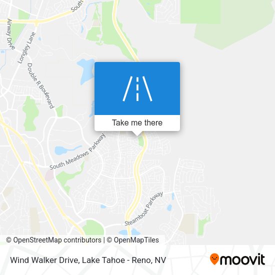 Wind Walker Drive map